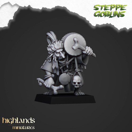 Higlands Miniature-Steppe Goblin Shaman 