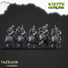 Higlands Miniature-Steppe Goblin Sur loups 
