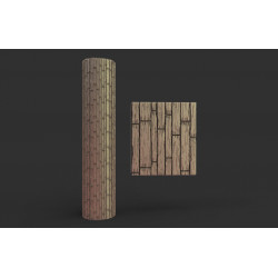 Rouleau texturé 9 pour socles Impréssion 3D pour jeux de figurines 