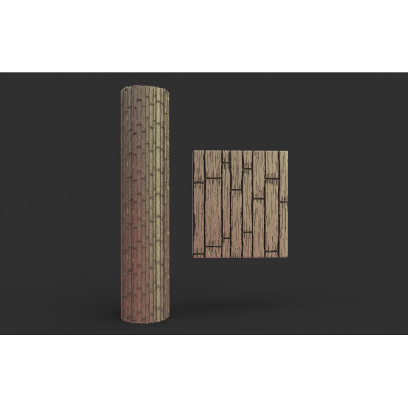 Rouleau texturé 9 pour socles Impréssion 3D pour jeux de figurines 