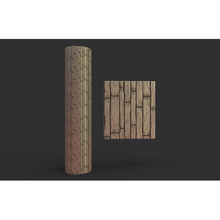 Rouleau texturé 9 pour socles Impréssion 3D pour jeux de figurines 