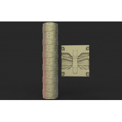 Rouleau texturé 24 pour socles Impréssion 3D pour jeux de figurines 