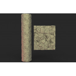 Rouleau texturé 27 pour socles Impréssion 3D pour jeux de figurines 
