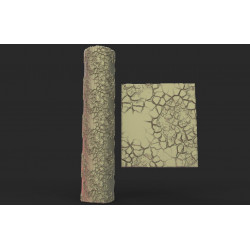 Rouleau texturé 32 pour socles Impréssion 3D pour jeux de figurines 