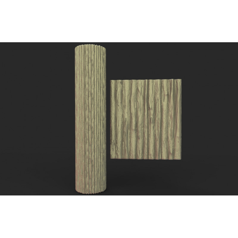 Rouleau texturé 34 pour socles Impréssion 3D pour jeux de figurines 