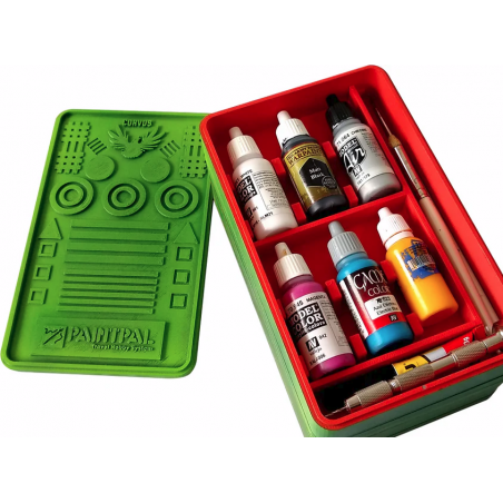Malette de voyage Impression 3D-Etabli de voyage pour peinture figurines 