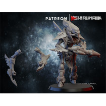 Figurine 3D Résine pour jeux de figurines Space elves-Garde fantôme 4 