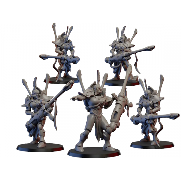 Figurine 3D Résine pour jeux de figurines Space elves-Dragon de feu Champion 