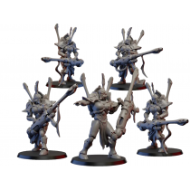 Figurine 3D Résine pour jeux de figurines Space elves-Dragon de feu Champion 