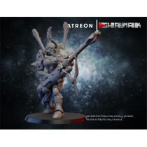 Figurine 3D Résine pour jeux de figurines Space elves-Dragon de feu Champion 