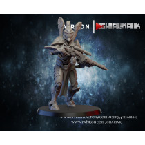 Figurine imprimée en 3D Résine pour jeux de figurines Eldar Vengeur 1 