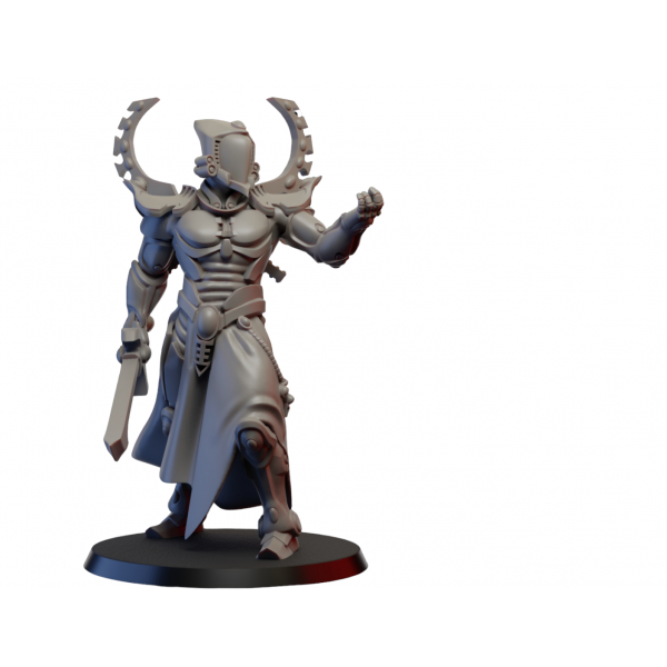 Figurine 3D Résine pour jeux de figurines Space elves-Archonte 2 