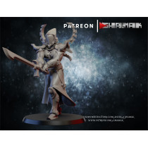 Figurine 3D Résine pour jeux de figurines Space elves-Archonte 3 