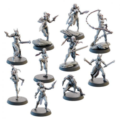 Ghamak-Dark Elda Witches Squad 