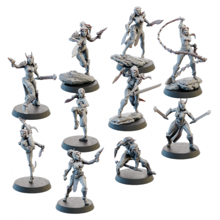 Ghamak-Dark Elda Witches Squad Ghamak-Dark Elda Witches Squad 