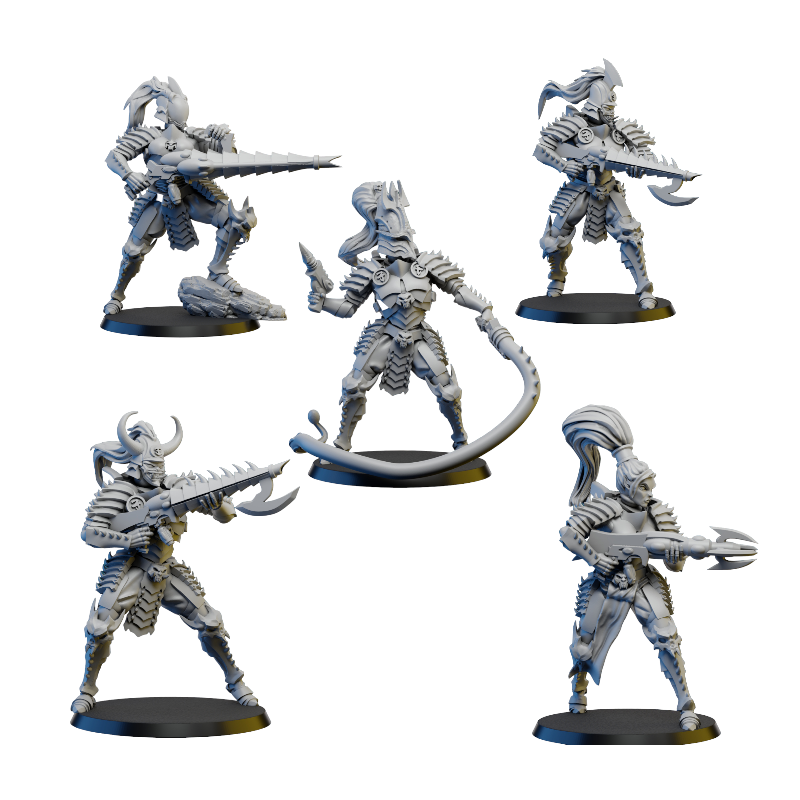 Ghamah-Dark Elda Warriors squadGhamah-Dark Elda Warriors squad
