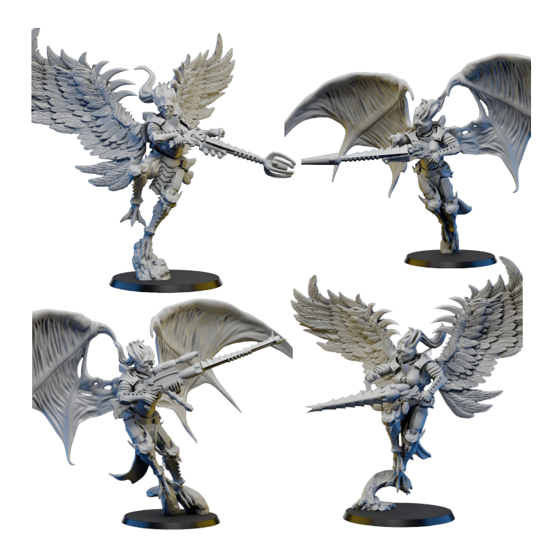 Ghamak-Dark Elda Harpy squadGhamak-Dark Elda Harpy squad