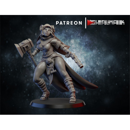 Figurine imprimée en 3D Résine pour jeux de figurines Ganger None 1 