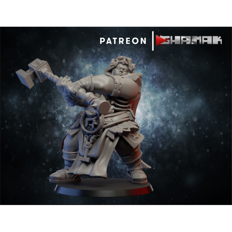 Figurine imprimée en 3D Résine pour jeux de figurines Ganger None 1 