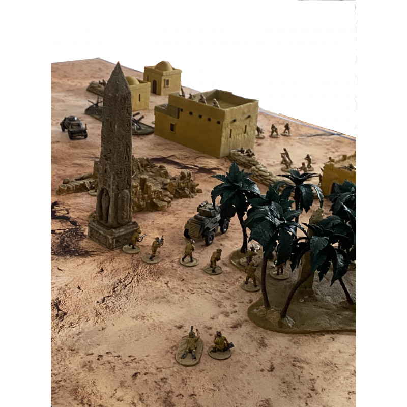 "Ruines WWII - Décors 3D 28mm pour Wargames & Dioramas Historiques"