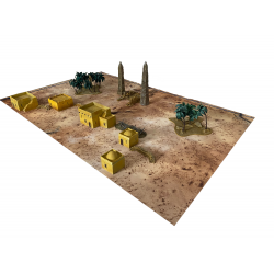 "Ruines WWII - Décors 3D 28mm pour Wargames & Dioramas Historiques"