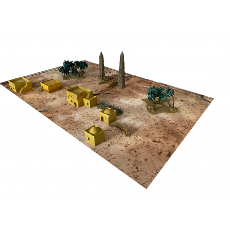 "Ruines WWII - Décors 3D 28mm pour Wargames & Dioramas Historiques"