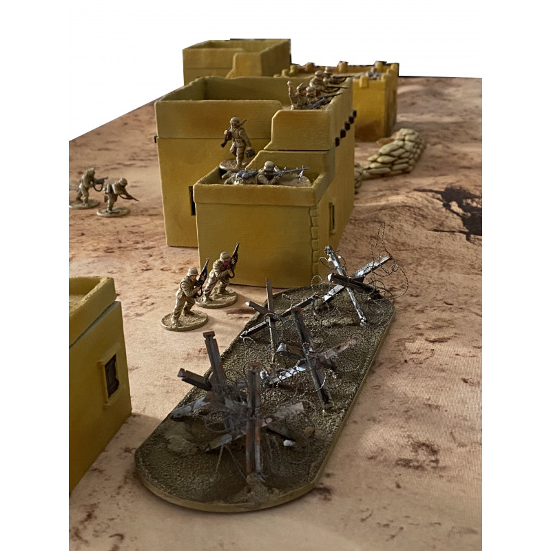 "Ruines WWII - Décors 3D 28mm pour Wargames & Dioramas Historiques"