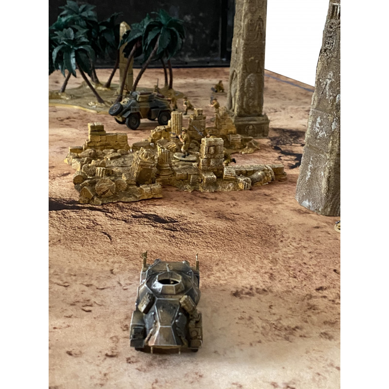 "Ruines WWII - Décors 3D 28mm pour Wargames & Dioramas Historiques"