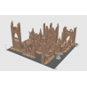 Décors GameScape 3D – Terrain modulaire 28/32 mm en filament


