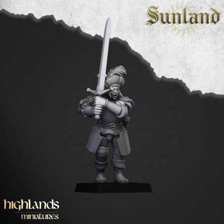 Higland Miniature Sunland - Joueurs d'épéesHigland Miniature Sunland - Joueurs d'épées