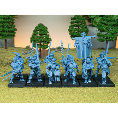 Higland Miniature Sunland - Joueurs d'épéesHigland Miniature Sunland - Joueurs d'épées