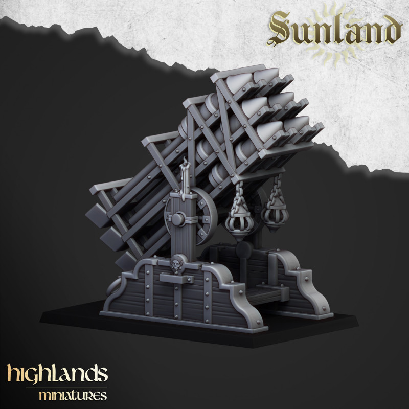 Higland Miniature Sunland - Lance fuséeHigland Miniature Sunland - Lance fusée