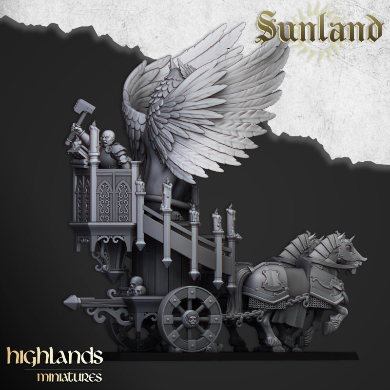 Higlands Miniature-Altar on Chariot  