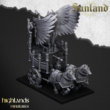 Higlands Miniature-Altar on Chariot  