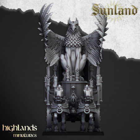 Higlands Miniature-Altar on Chariot  