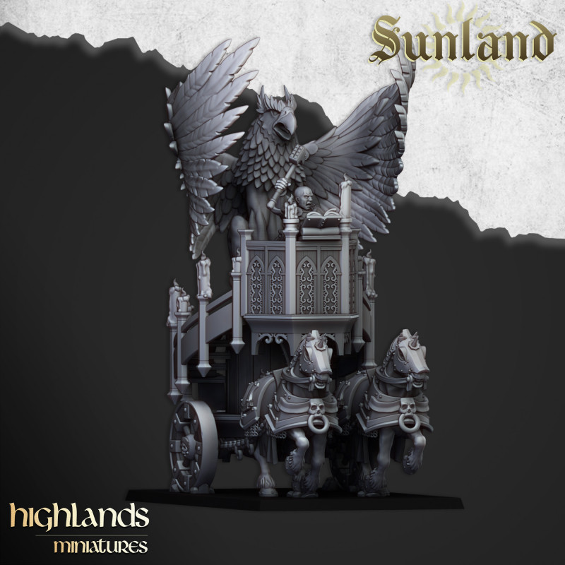 Higlands Miniature-Altar on Chariot  