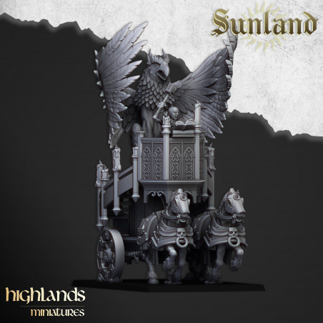 Higlands Miniature-Altar on Chariot  