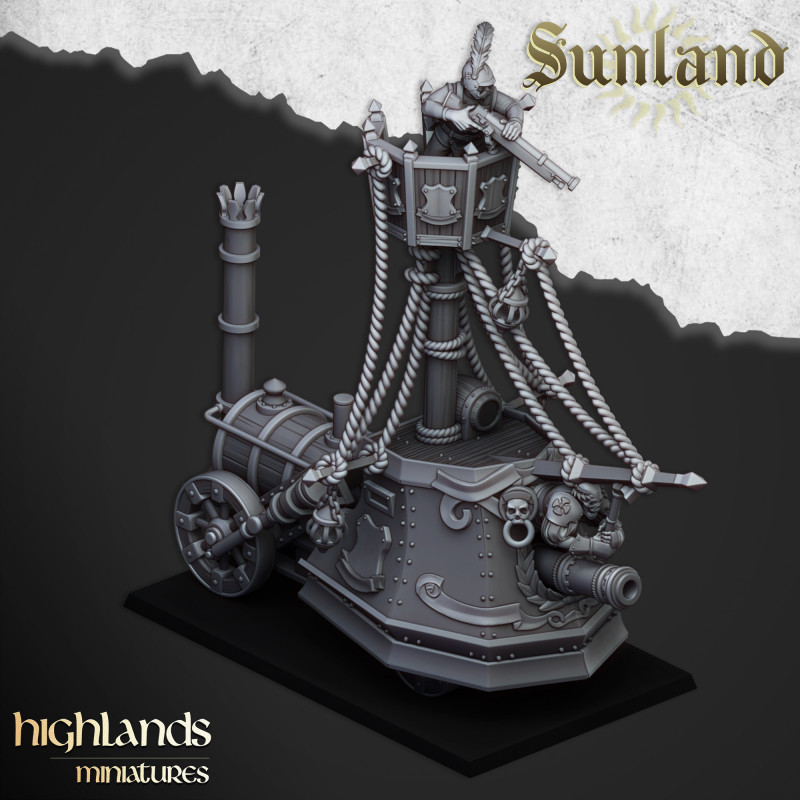 Higlands Miniature-Sunland Iron Landship  