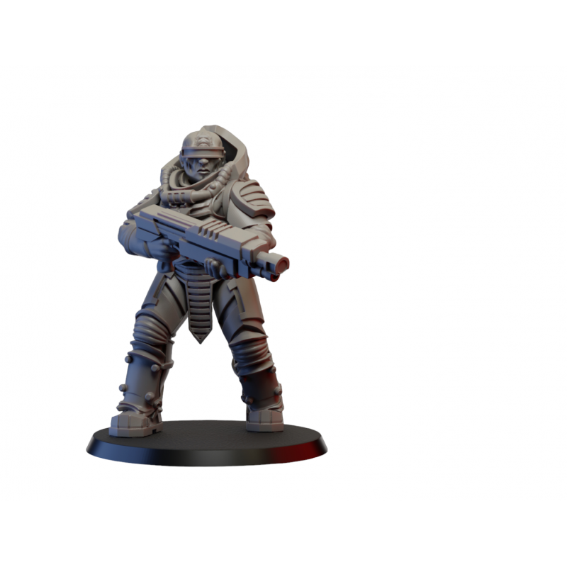 Figurine imprimée en 3D Résine pour jeux de figurines Cultiste-Cultiste 1 