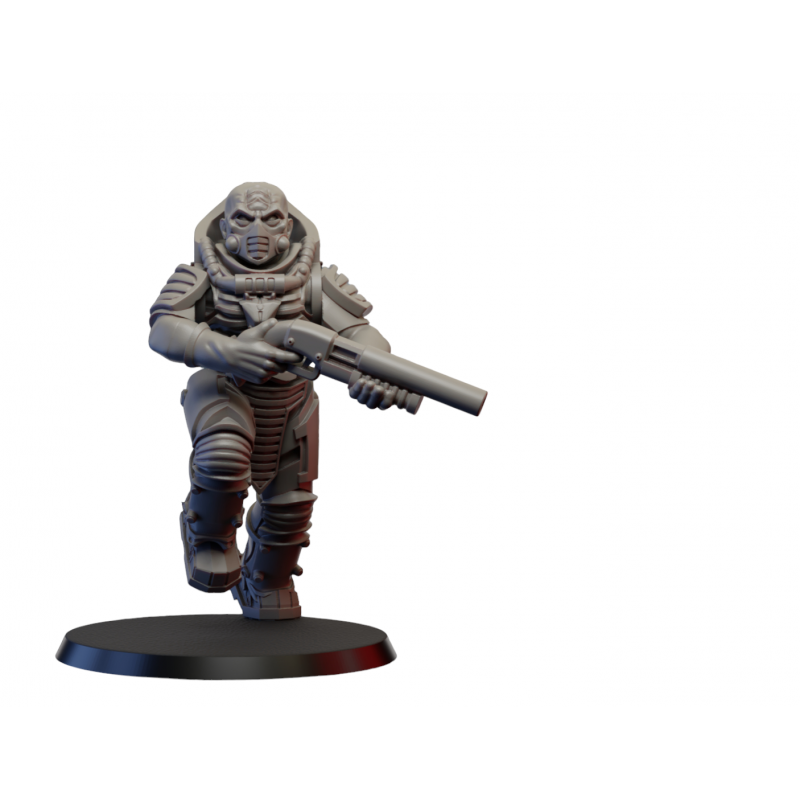 Figurine imprimée en 3D Résine pour jeux de figurines Cultiste-Cultiste 1 