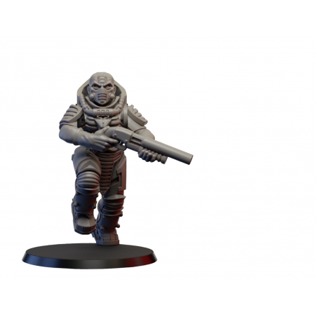 Figurine imprimée en 3D Résine pour jeux de figurines Cultiste-Cultiste 1 