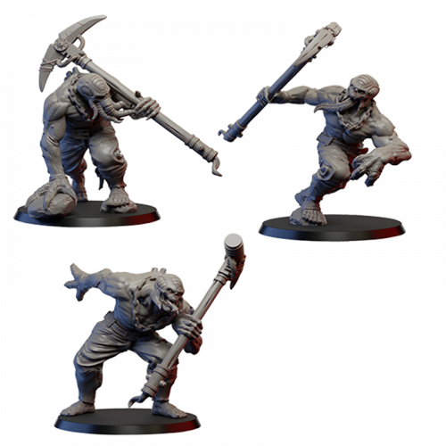 Figurine imprimée en 3D Résine pour jeux de figurines Cultiste-Abomination 1 