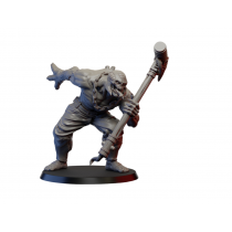 Figurine imprimée en 3D Résine pour jeux de figurines Cultiste-Abomination 1 