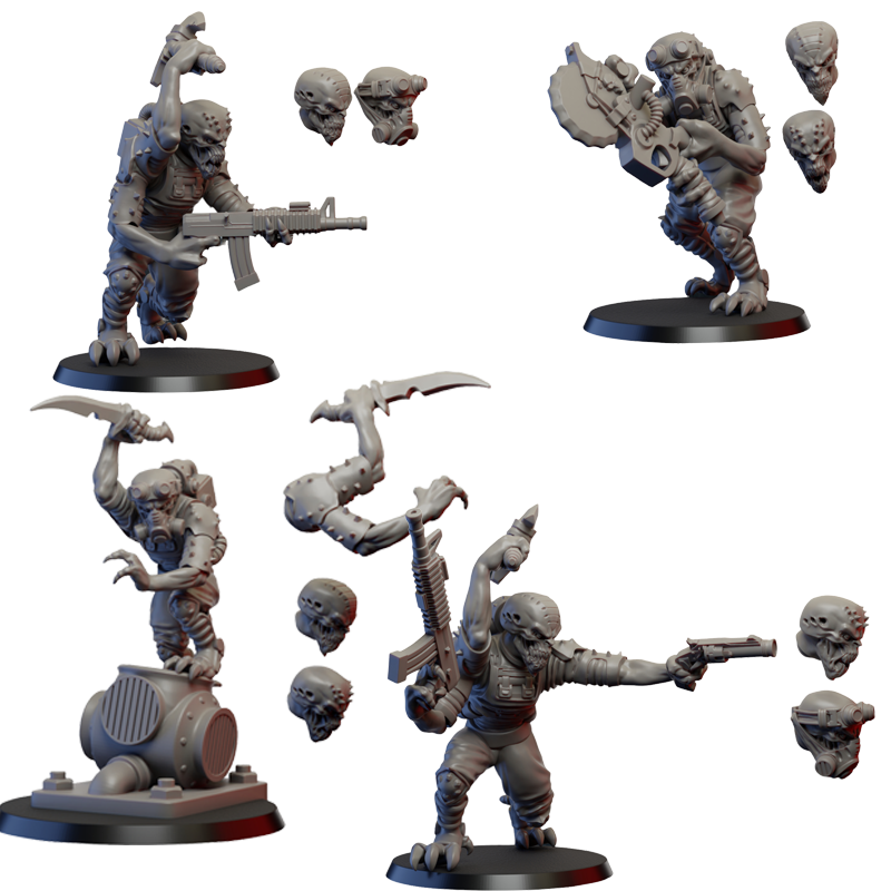 Ghamak-Cult Army Hybrid squad  