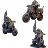 Figurine imprimée en 3D Résine pour jeux de figurines Cultiste-Moto 1 