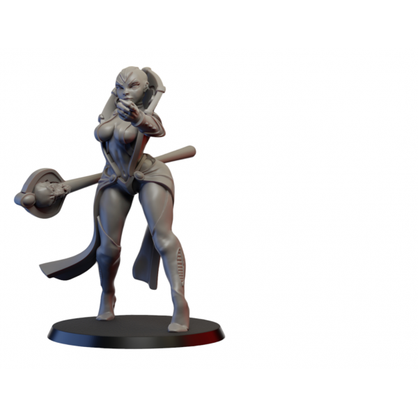 Figurine imprimée en 3D Résine pour jeux de figurines Cultiste-Magus 1 