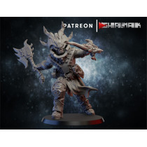 Figurine imprimée en 3D Résine pour jeux de figurines Chaos Cultiste 1 