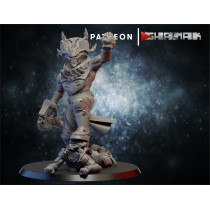 Figurine imprimée en 3D Résine pour jeux de figurines Chaos Cultiste 1 