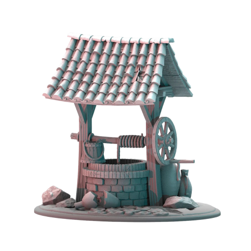 Last Sword-Water well and amphoras 