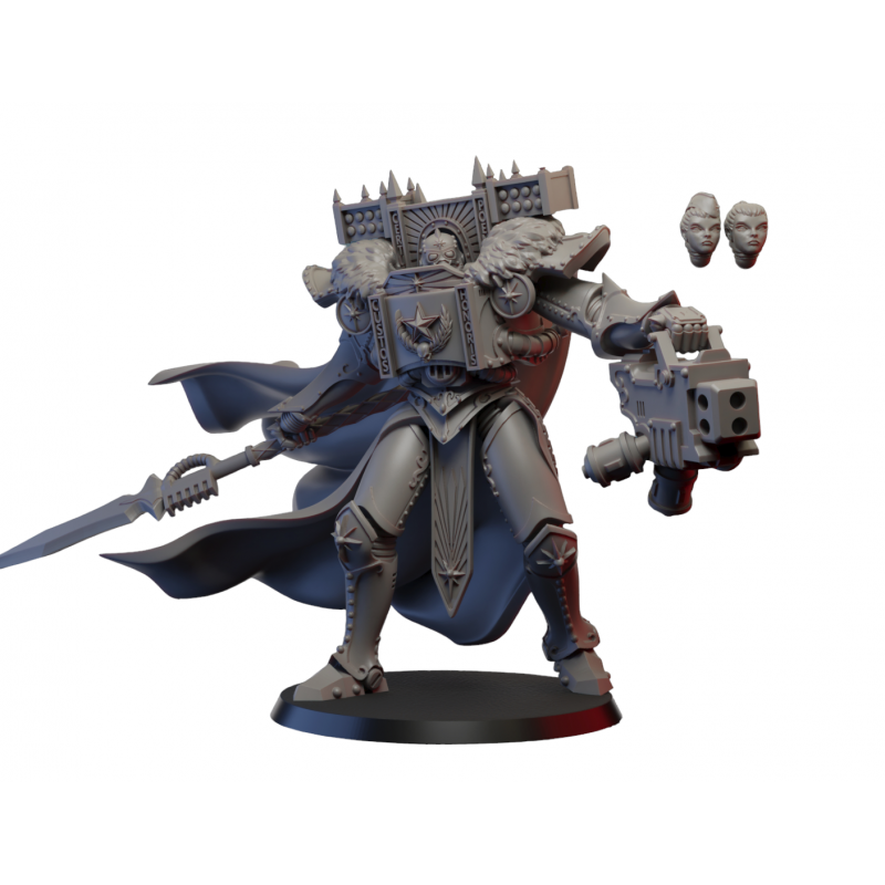 Ghamak-Red sister Marshall with exo-armorGhamak-Red sister Marshall with exo-armor